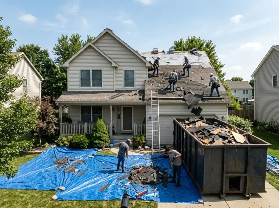 roof-replacement-debris-remova-004 — frequently asked questions, Cheapest Dumpster Rentals in West Ocean City, MD